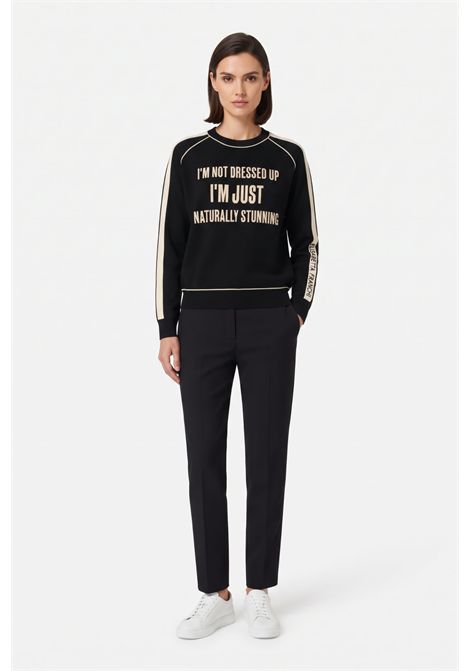 Maglia Tricot stile felpa ELISABETTA FRANCHI | MK14S66E2685
